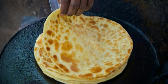Marinated meat sabaya wrap